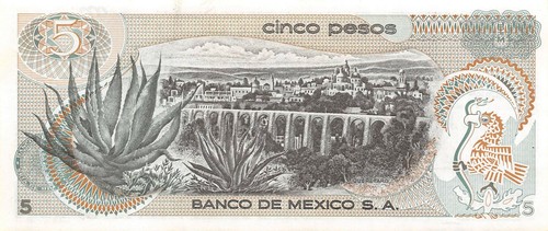 Messico pesos 10 1971 - 5, 27.10.1971